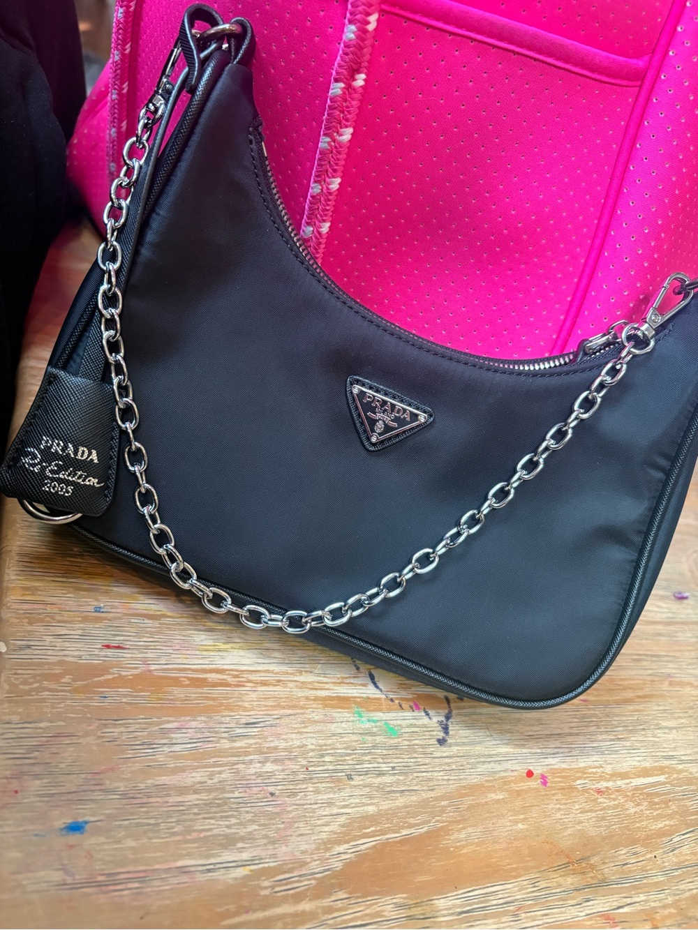 Prada Re Edition Nylon Shoulder bag - Picture 3 of 16